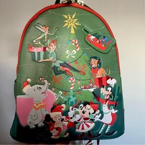 Disney Christmas Loungefly backpack